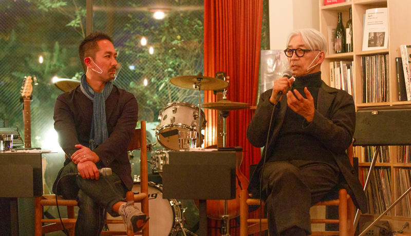 BIOTOP livestreamed Ryuichi Sakamoto's talk on environmental issues 