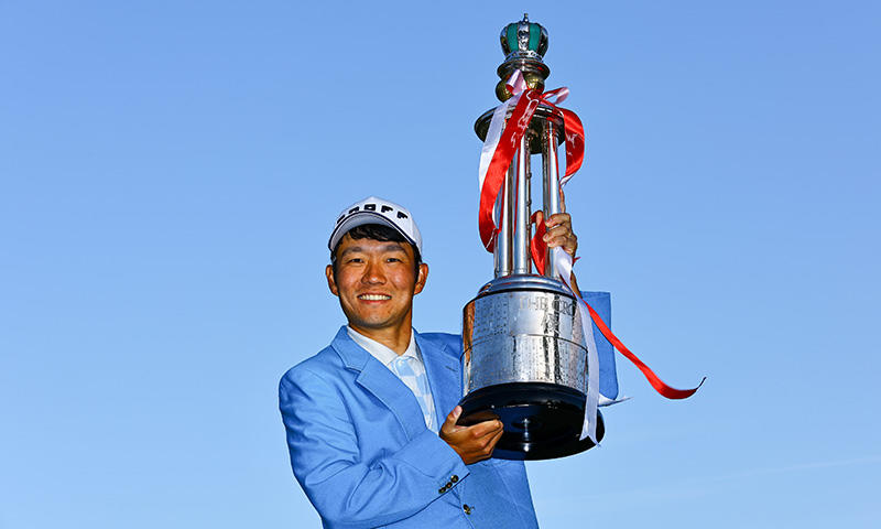 「JUN&ROPÉ」ウエア契約の浅地 洋佑選手が、国内男子プロゴルフトーナメント「第65回中日クラウンズ」にて優勝！